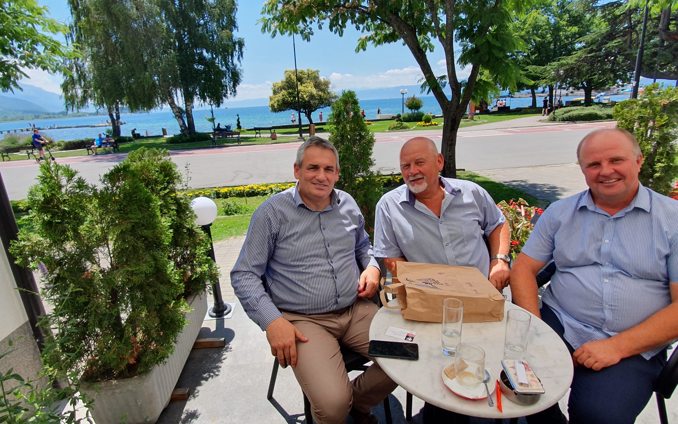 Ногачески оствари неформална средба со градоначалникот на Модра, Моравија, Република Чешка, Г-дин Мирослав Коварик