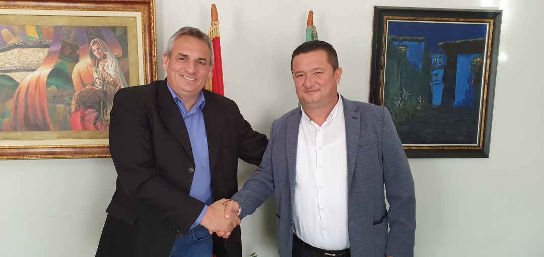 Градоначалникот Ногачески во официјална  посета на општина Грамш-Албанија