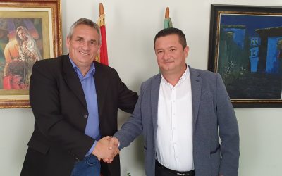 Градоначалникот Ногачески во официјална  посета на општина Грамш-Албанија