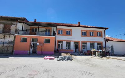 Реконструкцијата на Задружниот дом во село Требеништа влегува во завршна фаза