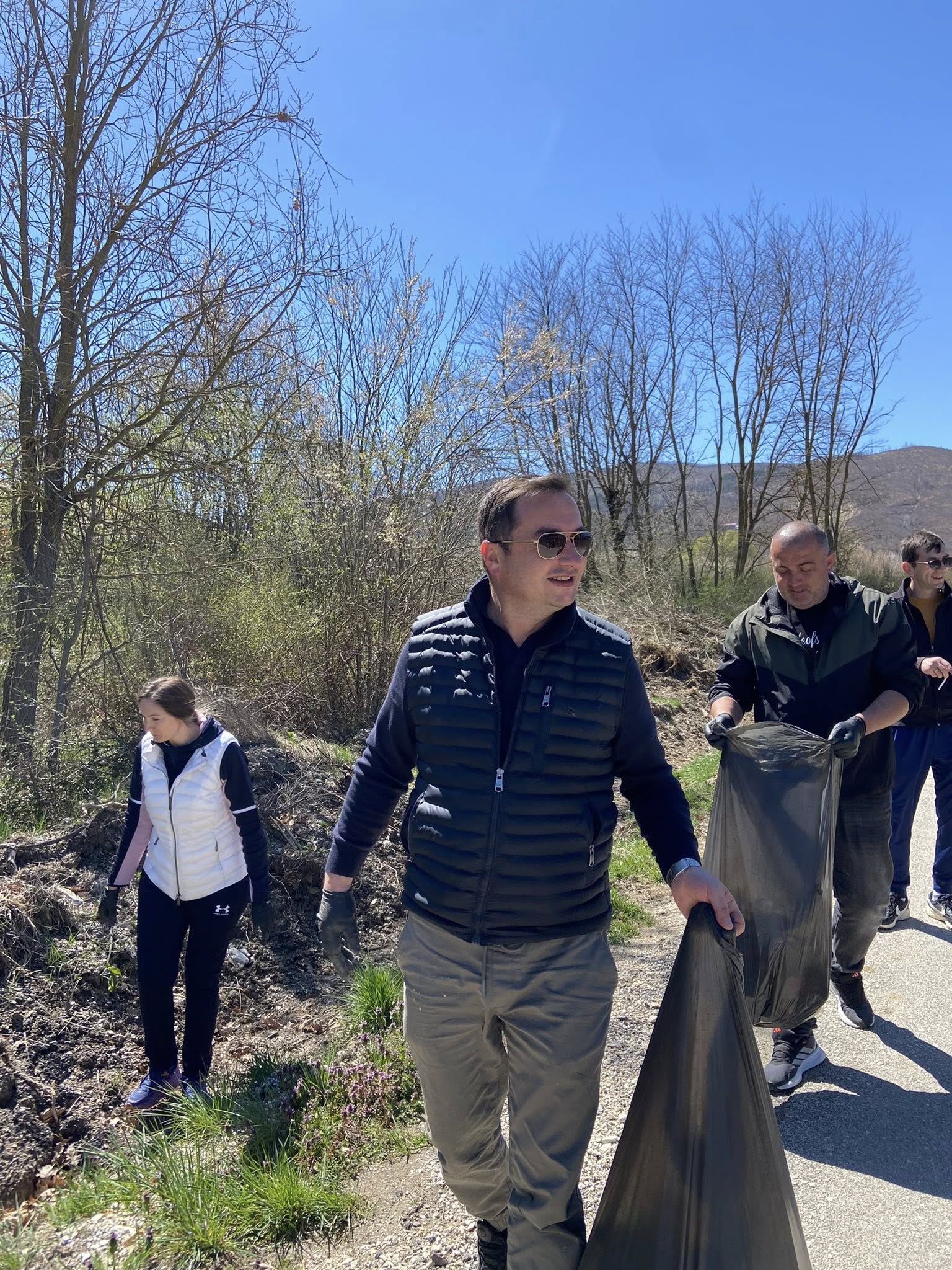 Голема еко-акција на потегот од с. Ботун до с. Белчишта